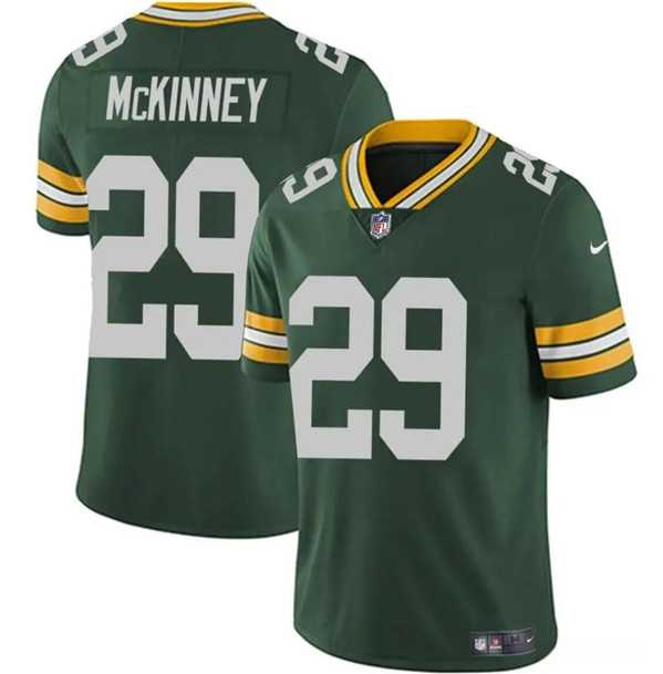 Men & Women & Youth Green Bay Packers #29 Xavier McKinney Green Vapor Limited Football Stitched Jersey->green bay packers->NFL Jersey